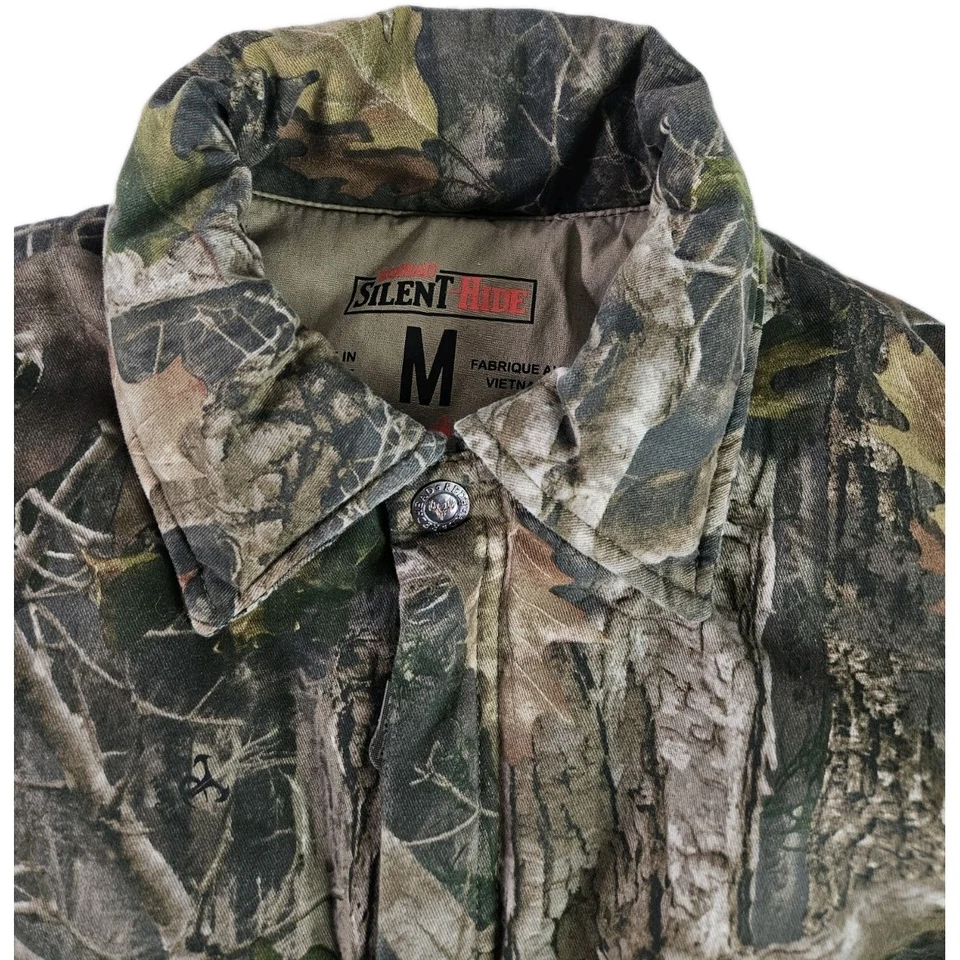 RedHead Camo Silent Hide Coverall Jumpsuit Men M Quilted Double Knee Hunting - Image 2 of 4