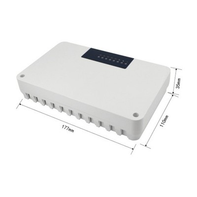 Smart 8 Zonen Heizungsregler für zentrale Fußboden Warmwasserpumpenventile