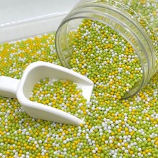 2MM Green/Yellow Themed Pearl Mix NOT EDIBLE D5-13