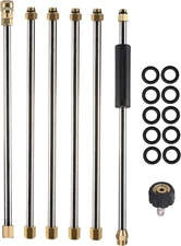 Tool Daily Pressure Washer Extension Wand, 90 Inch Power Lance, Black 