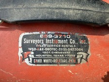 David White Instruments Model 8306 Transit Level Surveying Tool