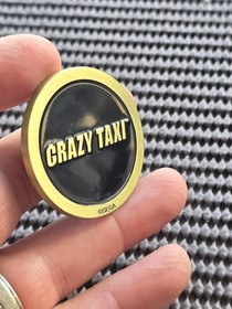 Crazy Taxi Sega Shop UK Coin Medal Exclusive Rare Promo GENESIS SATURN CD 32