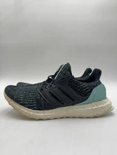 Adidas Men’s UltraBoost Parley Running Size 8 Black/Teal |CG3673|