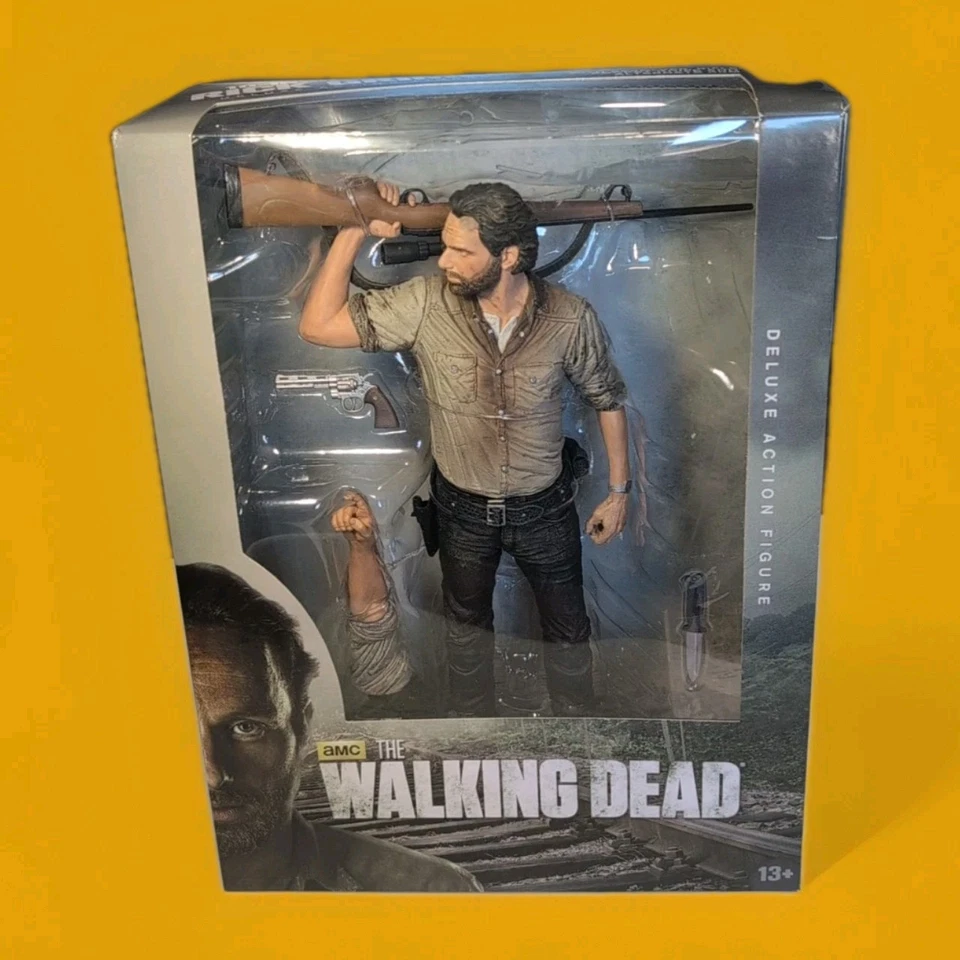 Figura de acción de lujo AMC The Walking Dead, RICK GRIMES serie 6 — 10", McFarlane Foto 2 de 4