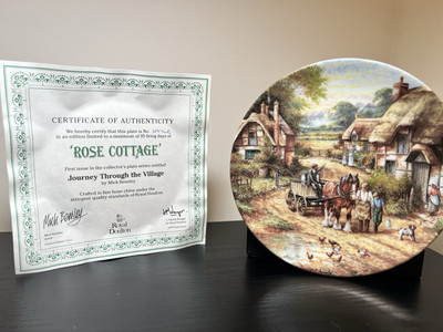 Kauf des Brot Wedgwood Sammlerteller von Chris Howells Country Days