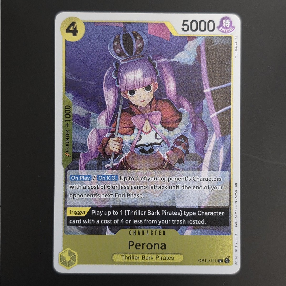 One Piece Perona OP14-111 The Azure Sea's Seven Foil | eBay