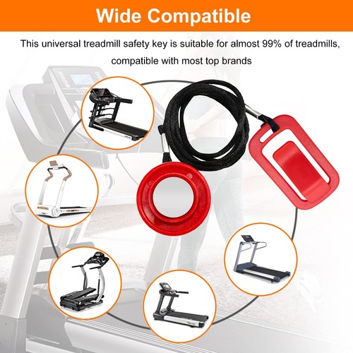 Treadmill Magnet Safety Key for Proform, Image, Weslo, Reebok, Epic, Golds Gy... - Picture 4 of 7