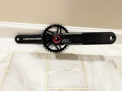 パーツ cannondale hollowgram crank 40t 170mm Cannondale HollowGram Si Crankset, 175 W/spindle Wolftooth 32