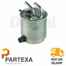 DELPHI HDF587 Fuel Filter In-Line Fits Nissan Navara Pathfinder NP300 Pickup