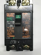 Fuji Electric EA32 3A 2-Pole Circuit Breaker, 500VAC 3Amp