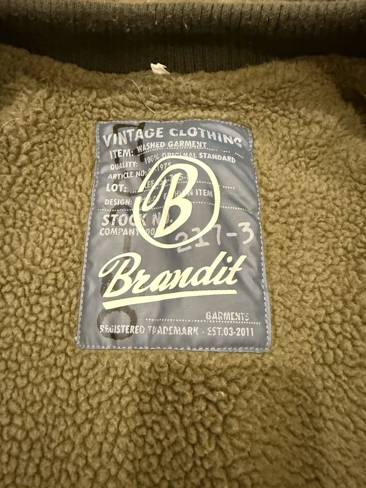 Chaqueta Militar Gigante 2 en 1 Parka Verde Oliva PARA HOMBRES XXL 2XL Ejército Brandit M-65 Foto 4 de 4