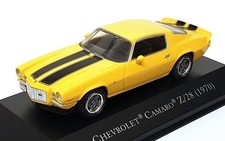 Altaya 1/43 Scale 16725U - 1970 Chevrolet Camaro Z/28 - Yellow/Black