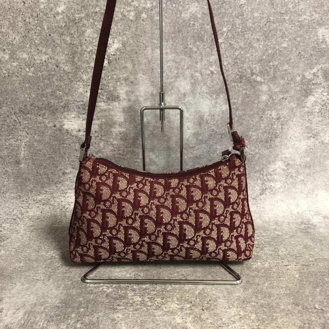 Dior Handbag Bordeaux Canvas Trotter Women From Japan | eBay