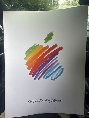 Poster Apple 50th Anniversary (Mitarbeiter Exklusiv)