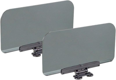 Goldenrod 6792 Magnetic UTV Sun Visor 2-Pack   Clear Polycarbonate Glare Blocker