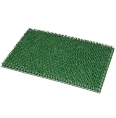 Fußmatte Kratzer Schlamm Drainage Teppich Eingang Robuste Borsten Gummi Antirutsch