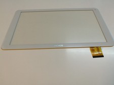 blanc:ecran tactile touchscreen digitizer Archos AC101ENEV2 white