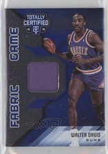 2015 Totally Certified Fabric of the Game Materials Blue 59/99 Walter Davis 0m0