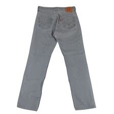 Levi's 501 XX Jeans Mens 32x32 Grey Straight Leg Button Fly Vintage Denim 2641