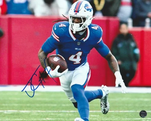 James Cook Autographed Signed Buffalo Bills 8x10 Photo COA-Matching Hologram