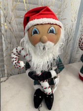 Joe Spencer Gallerie II Gathered Traditions Calvin Santa's Helper NWT STUNNING