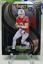 2024 Panini Select - Premier Level Drake Maye #113 New England Patriots (RC)
