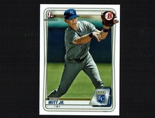 2020 Bowman 1st Bobby Witt Jr. Paper Prospects Rookie RC BP-25 ROYALS