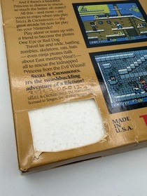 Vintage "Skull and Crossbones" - Tengen - (Nintendo NES, 1990) CIB w/ Cut Box