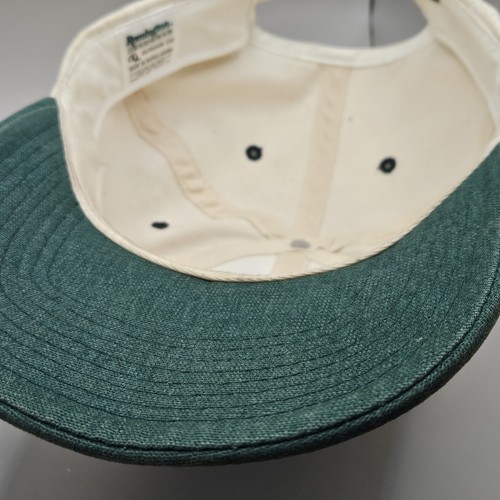 De Colección Remington Gorra Pato Caza Verde Y Beige Correa Trasera Buen Estado - Imagen 5 de 8