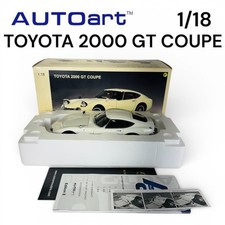 Autoart 1/18 Toyota 2000GT Coupe White