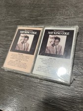 The Legendary Nat King Cole Cassette Tapes Lot of 2 26 Songs 1988 Capitol