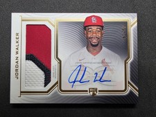 2023 Topps Definitive Jordan Walker RPA Patch Auto /50 Game Used 🔥⚾️