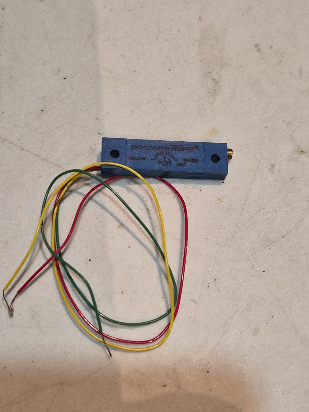 3057L-1-503 BOURNS VARIABLE RESISTOR 1 WATT/50 KILOHMS/3 WIRE LEAD NEW OLD STOCK