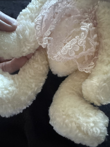 DanDee Cream Ivory Fairy Princess Teddy Bear Plush Stuffed Toy Pink Wings RARE - Picture 3 of 14