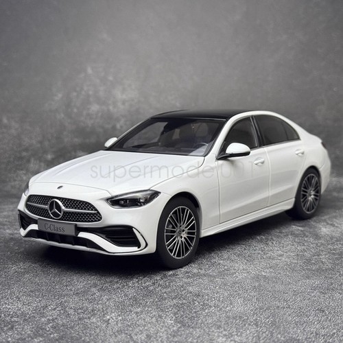 NZG 1/18 Scale Mercedes-Benz C-CLASS C260 2025 White Diecast Car Collection - Picture 2 of 7