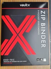Vault X SV10 - Destined Rivals - Team Rocket - 9 Pocket Zip Binder - Brand New