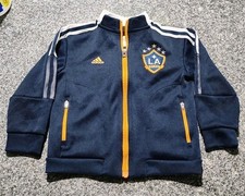 Adidas LA Galaxy Anthem Jacket Zip Up Boys Small 2020