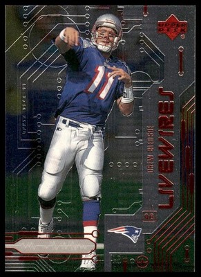 Drew Bledsoe 1999 Upper Deck #L10 Live Wires New England Patriots