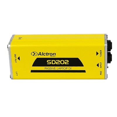 SD202 Passive DI Box Box Impedanzumwandlung DI BOX E-Gitarre Direktanschlu6568