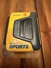 Vintage Sony Walkman Sports AM/FM Radio Cassette Player-FULLY FUNCTIONAL