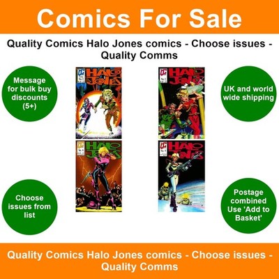 Quality Comics Halo Jones comics - Choose issues - Quality Comms