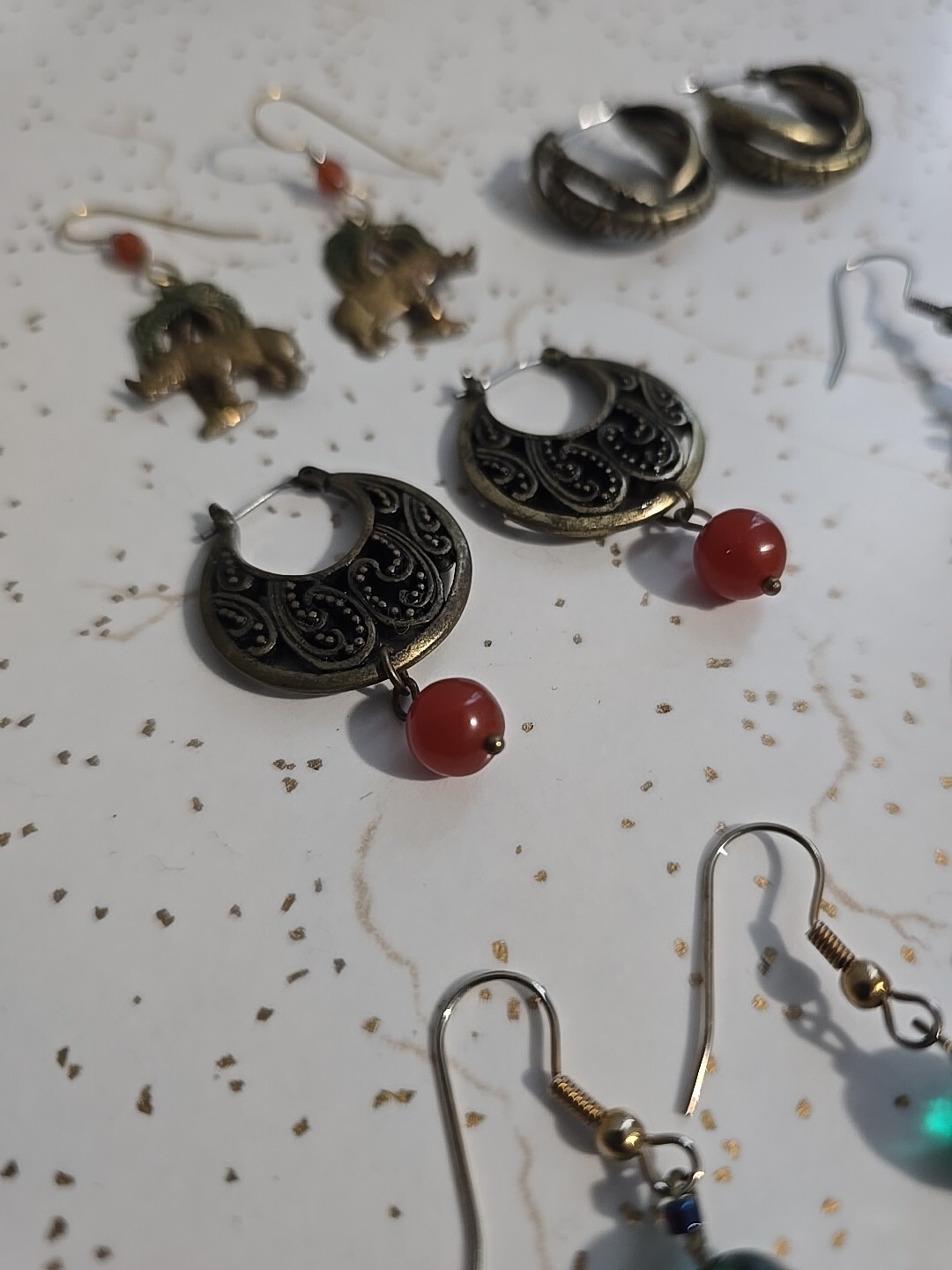 Assorted Brass Earrings - image 4