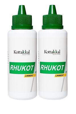 (Pack of 2) Kottakkal Ayurveda Rhukot Liniment (100ml Each)