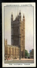 Tobacco Card, Churchman, HOUSES OF PARLIAMENT & THEIR STORY, Victoria Tower, #2