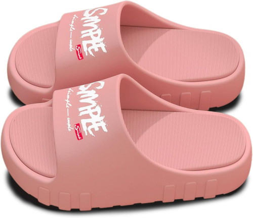 Cloud Slides for Women Men Thick Sole Pillow Slippers Non Slip Shower Bath Platf