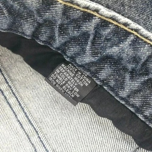 Vintage Ted Lapidus Dark Wash Denim Jeans 38/32 - Picture 9 of 9