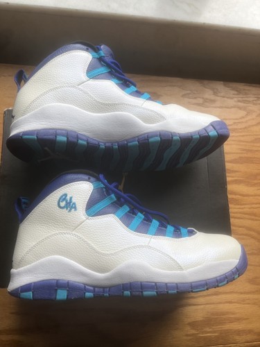 Jordan Retro 10 Charlotte Mens Size 12 with Original Box