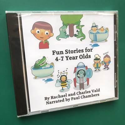 Rachael, Charles Vald FUN STORIES FOR 4-7 YEAR OLDS Children's Therapy CD T-Rex