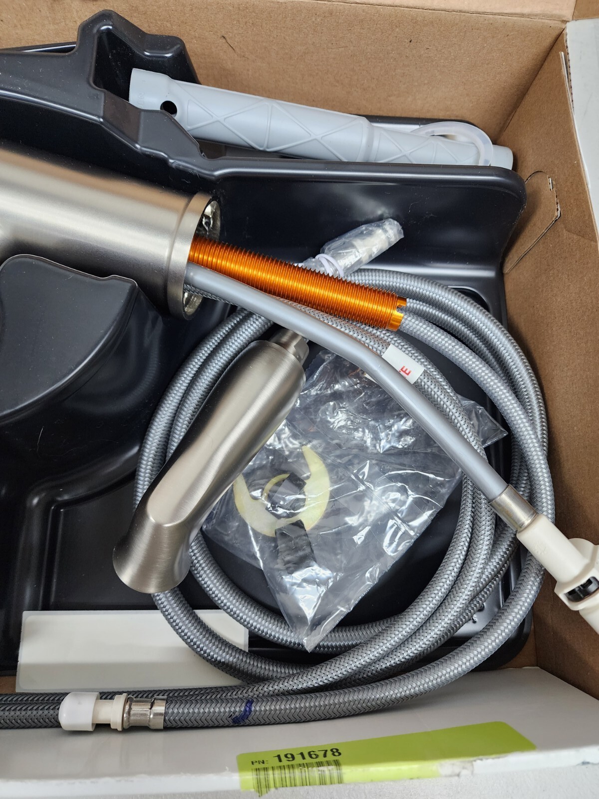 Moen 87702SRS Sombra Kitchen Faucet Side Sprayer Stainless