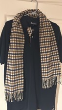 aquascutum Duffel Coat With Scarf And Polo Top